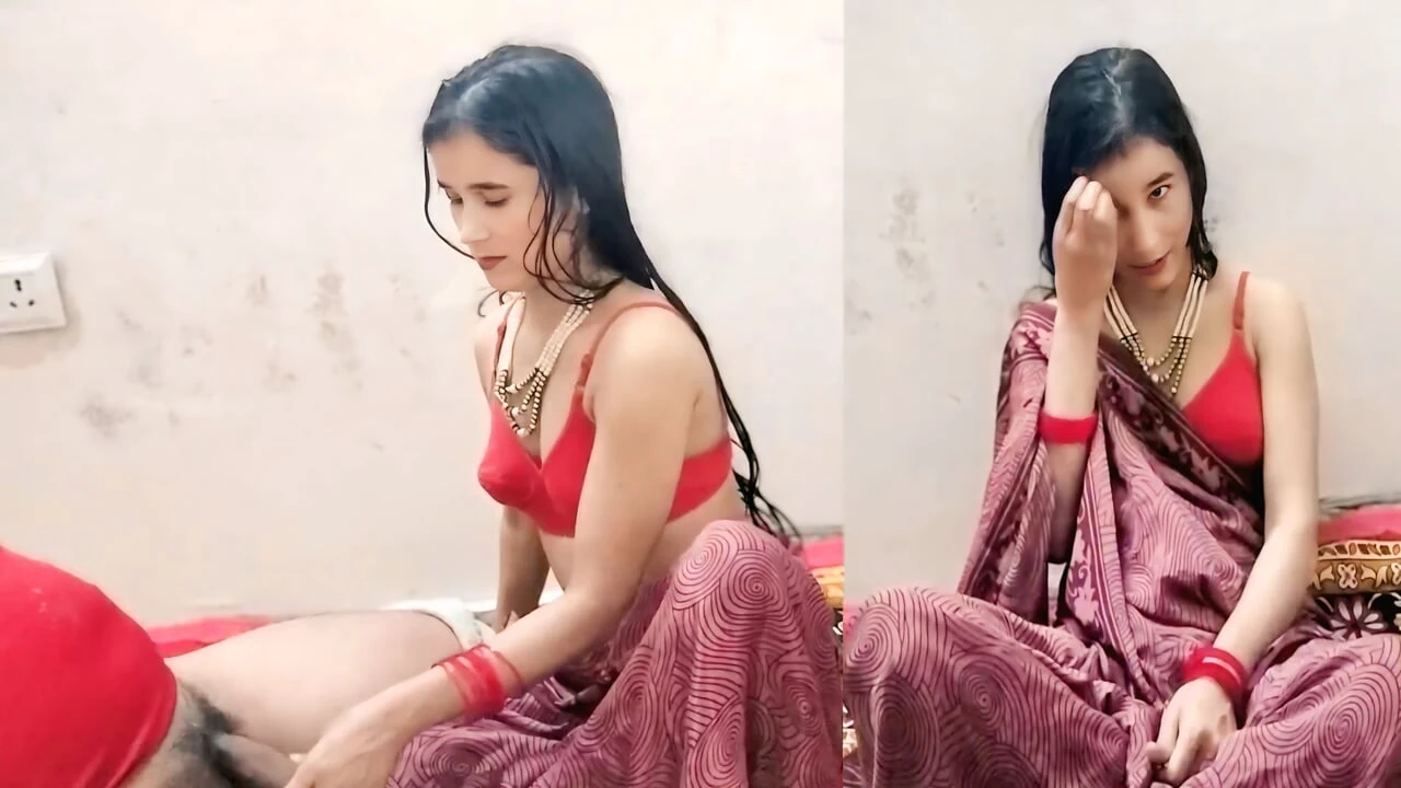 Hot bhabhi ka sharee utha ke pel diya